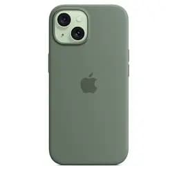 Силіконовий чохол CasePro Silicone Case with MagSafe Cypress для iPhone 15 - мініатюра 4