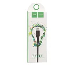 Кабель Hoco U31 Benay Lightning charging cable Black - мініатюра 2