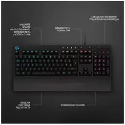 Клавіатура G213 Prodigy Gaming Keyboard Logitech teh0022917 - мініатюра 7