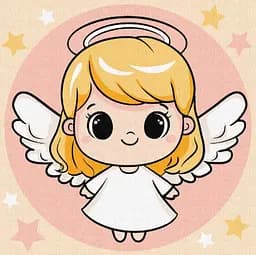 Набір для розпису по номерах для дітей 5+ Святе янголятко, Ideyka, 25x25 см, КНО1196