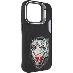 Чохол Epik TPU+PC Friends для Apple iPhone 15, 6.1 Black Tiger