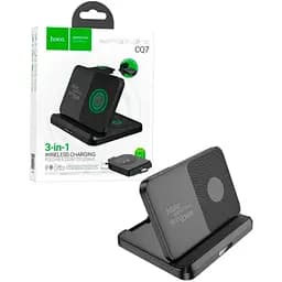 Беспроводное зарядное устройство Hoco CQ7 Power 3 в 1 для Smart Watch Samsung