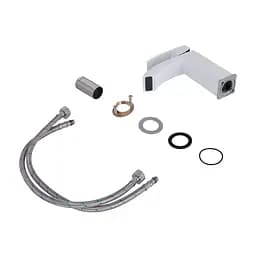 Змішувач для раковини Qtap Swan Cascada QTSWA270CRW45568 Chrome/White - мініатюра 4