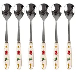 Набор чайных ложек Lefard Рождественская коллекция, 6 шт, 15 см (943-188)