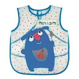 Нагрудник-фартук Canpol babies Монстрики, голубой (9/237_blu)