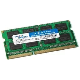 Пам'ять SO-DIMM DDR3 4Gb 1600 MHz Golden Memory 1.5V (GM16S11/4)