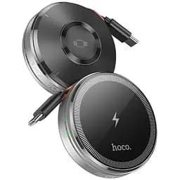 БЗП Hoco CQ18 Flash 2in1 Magnetic + iWatch (with retractable cable Type-C) Silver