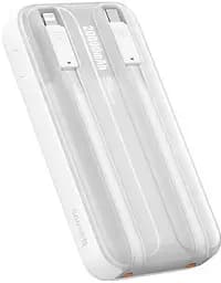 Повербанк Baseus Comet Series Dual-Cable 20000 mAh 22.5W (PPMD020102) White - мініатюра 3