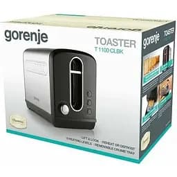Тостер Gorenje T1100CLBK [78588] - мініатюра 3