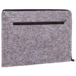 Чехол кейс на молнии GM67-13New для Macbook 13 New горизонтальный светло-серый