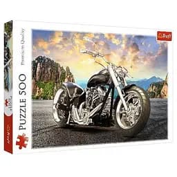 Пазл Trefl Черный мотоцикл 500 эл. (37384)