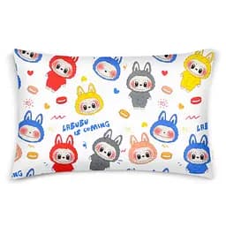 Дитяча постільна білизна Cosas LABUBU FUN CS1 110х140см (LabubuFun_53Graphite_140) - мініатюра 4