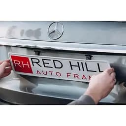 Рамки-невидимки Red Hill атомобільні комплект на одне авто прозорі (24-054-IS) - мініатюра 3