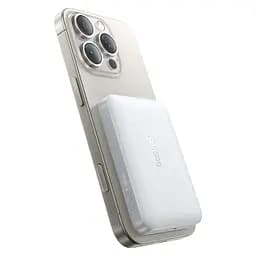 Зовнішній MagSafe акумулятор Baseus EnerFill FM11 Ultra-Mini Power Bank 10000mAh 22.5W White - мініатюра 5