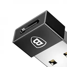 Перехідник адаптер Baseus Exquisite USB to Type-C CATJQ-A01 - мініатюра 3