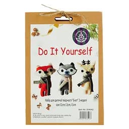 Набір для дитячої творчості  Excelong Manufacturing Єнот 3 моделі 