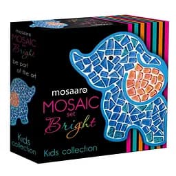 Дитячий набір для творчості кришталева мозаїка Слоник Mosaaro МА7000