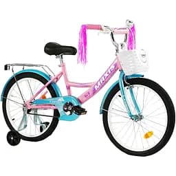 Велосипед 2-х колісний Corso Maxis 18 дюймів рожевий 283799