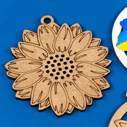 Дитячий набір заготовок "З Україною в серці" Bambi UKR-LOVE 7,5х8 см - мініатюра 7