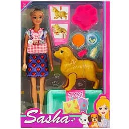 Лялька, 29 см, переноска для цуценят, 3 цуценяти, фігурка песика, вагітна собака, аксесуари