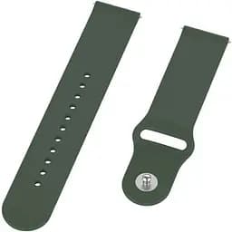 Силіконовий ремінець BeCover для Garmin Vivoactive 3 / 3 Music / Vivomove HR / Vivomove Khaki (706304) - мініатюра 2