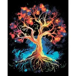 Картина за номерами Strateg & Karpachoff Сюжет № 1 Дерево змін 40х50 см (AH1085)
