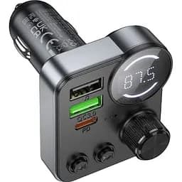 FM-трансмітер Hoco E86 Alegria Black (646956) [138732] - мініатюра 4