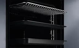Духова шафа електрична Electrolux 72 л A+ дисплей конвекція піроліз телескопічні напрямні чорний - мініатюра 2