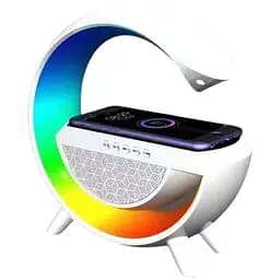 Светильник с беспроводной зарядкой для телефона BT-2301 Bluetooth RGB