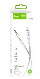 Кабель Hoco AUX UPA19 digital audio conversion cable Lightning Білий - мініатюра 2