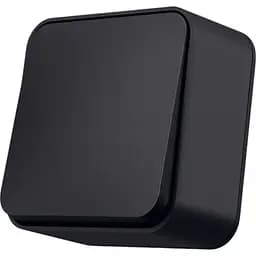 Вимикач зовнішній одноклавішний Videx Binera чорний графіт IP 20 1 шт.