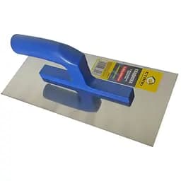 Гладилка Сталь з нержавіючим покриттям 130х280 мм пластикова ручка (69954)