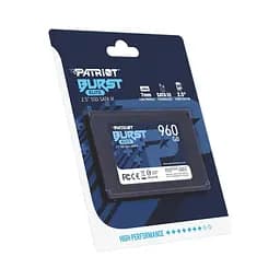 Накопичувач SSD 960GB Patriot Burst Elite 2.5" SATAIII TLC (PBE960GS25SSDR) - мініатюра 5