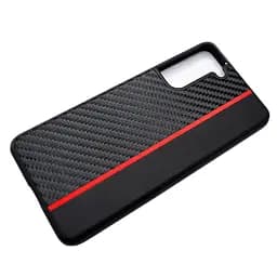 Чохол накладка Primolux CFC для Samsung Galaxy S21 Plus (SMG996) Black&Red - мініатюра 3