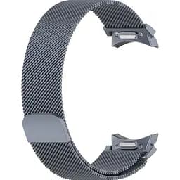 Ремінець ArmorStandart Milanese Magnetic для Samsung Galaxy Watch 7/FE/6/6 Classic/5/5 Pro/4/4 Classic Grey (ARM86843) [151812] - мініатюра 2