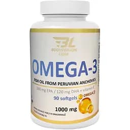 Рыбий жир Bodyperson Labs Omega 3, 90 капсул