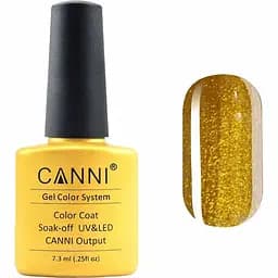 Гель-лак Canni Color Coat Soak-off UV&LED 197 золото 7.3 мл