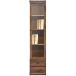 Пенал-витрина ВМК Индиана JWIT1D2S/50 Дуб шутер (GRB-1852)