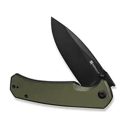 Ніж складаний Sencut Skarnax S24025-2 зелений G10, чорне лезо - мініатюра 4