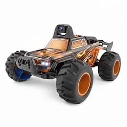 Радіокерована машинка-трюкач LH-C 036 W-02 з камерою FPV, керування з телефону по Wi-Fi, акумулятор, пульт 2.4G, Помаранчева