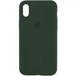 Чохол Epik Silicone Case Full Protective AA для Apple iPhone XS Max 6.5 Зелений/Cyprus Green