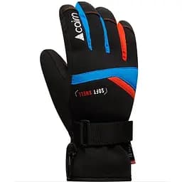 Рукавиці Cairn Styl Jr 12 Azure Scarlet (1012-0489389-13212)