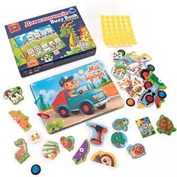 Розвиваюча гра Vladi Toys з липучками. Бізі бук. Для хлопчиків (VT1310-10) - мініатюра 2