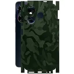 Захисна плівка StatusSKIN для Tecno Spark Go 2024 Корпус Вініл Камуфляж зелений