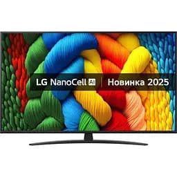 Телевизор LG NanoCell AI 81 50" UHD 4K (50NANO81A6A) UA [137219]