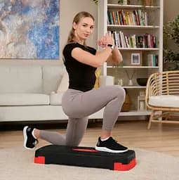 Степ платформа Hop-Sport HS-PP033AS чорно-червона - мініатюра 5