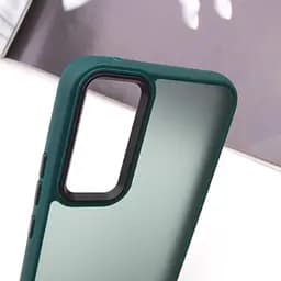 Чохол TPU+PC Lyon Frosted для Samsung Galaxy S25 FE Green - мініатюра 4