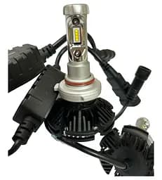 Комплект світлодіодних ламп Guarand 7S HB3 (9005) H10 ZES 5000k 6000Lm 12-24v - мініатюра 7
