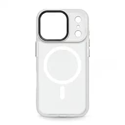 Чехол для Apple iPhone 17 Pro, Uniq MagCase, белый, противоударный, панель-накладка с магсейф, ударопрочный TPU+PC, с магнитом MagSafe, поддержка полноценной беспроводной зарядки, ArmorStandart (ARM86269)