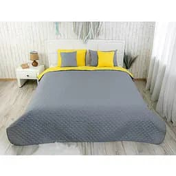 Покривало Руно Yellow Grey 150х212 см (360.52У_Yellow Grey) - мініатюра 2